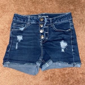 NOBO High-Rise Jean Shorts. Size 3 (Women)